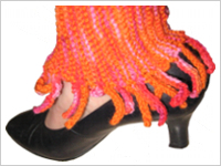 unikatissima Actinia Anklewarmer